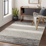 Tervoort Global Black Area Rug