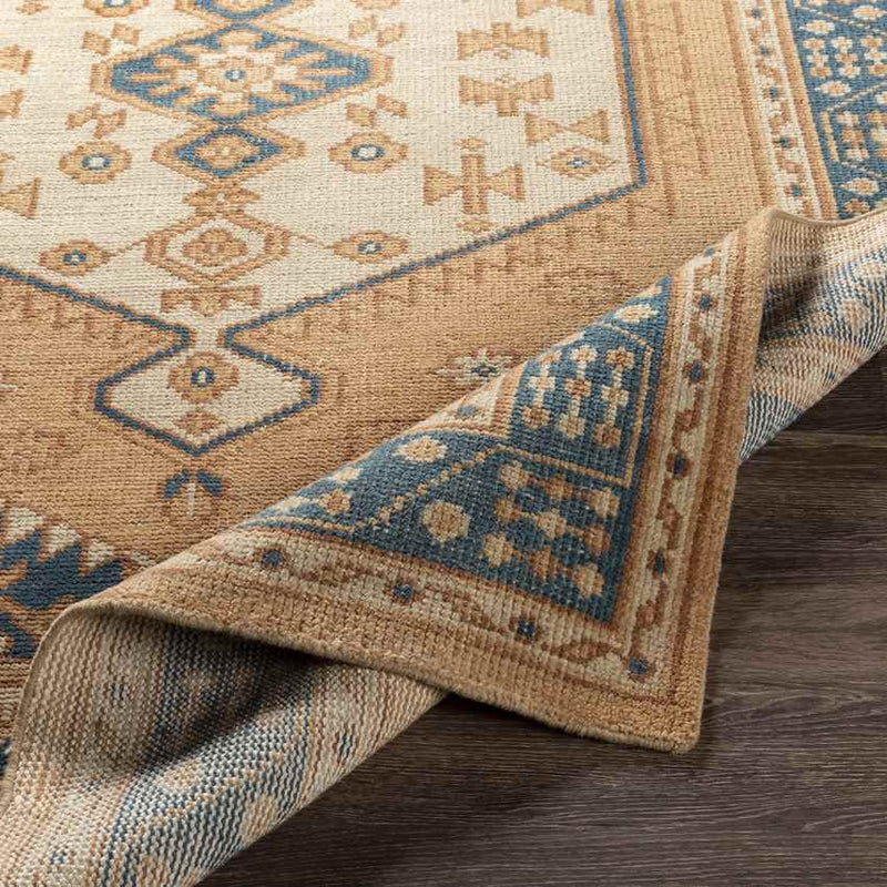 Veen Traditional Burnt Orange Area Rug