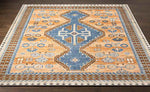 Veghel Traditional Terracotta Area Rug