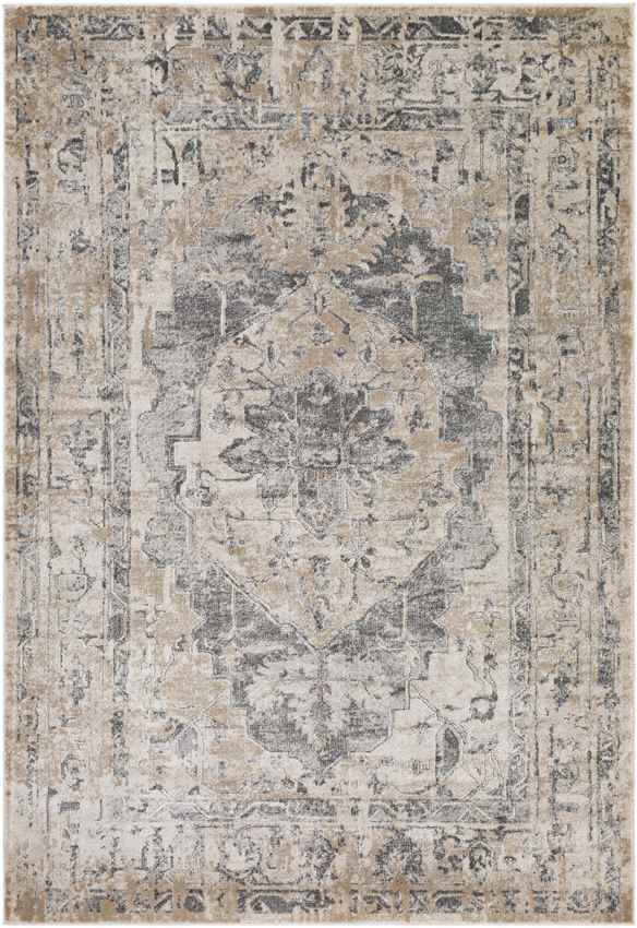 Vinkel Traditional Brown Area Rug