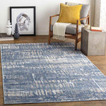 Vlagberg Modern Blue Area Rug