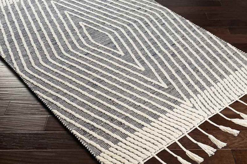 Arlington Heights Global Charcoal Area Rug