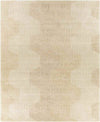 Zaarvlaas Modern Cream Area Rug