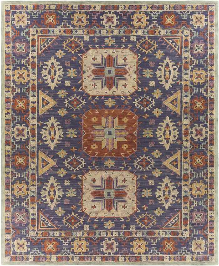Zandwijk Traditional Brick Red Area Rug