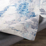Zevenhuis Modern Blue Area Rug