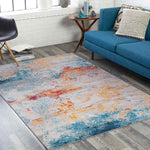 Zijp Modern Orange Area Rug