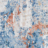 Zittard Modern Blue Area Rug
