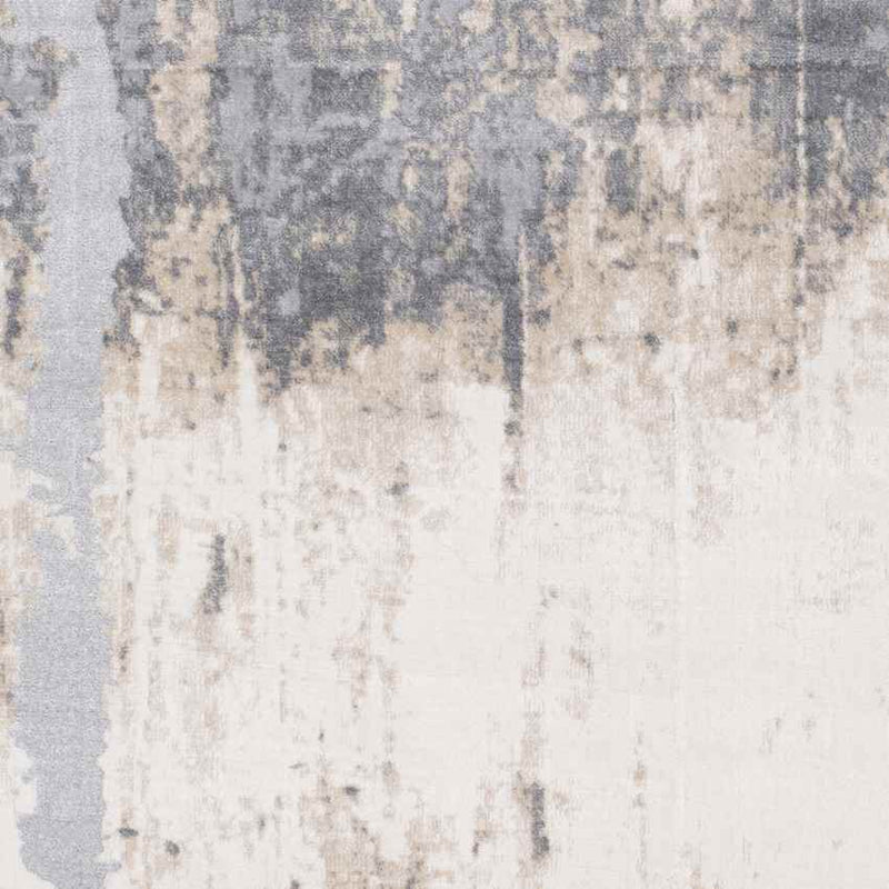 Overgeul Modern Light Gray Area Rug