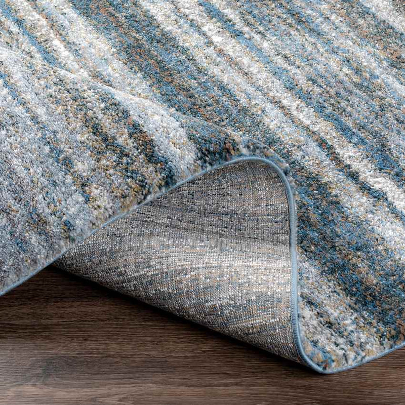 Reuken Modern Dark Blue Area Rug