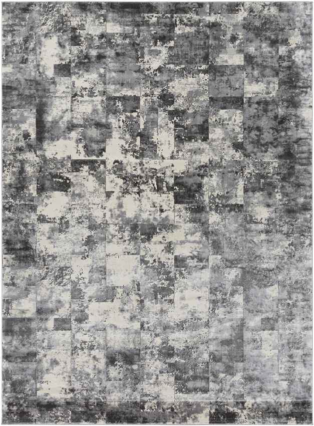Roer Modern Black Area Rug