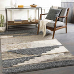 Roosteren Global Charcoal Area Rug