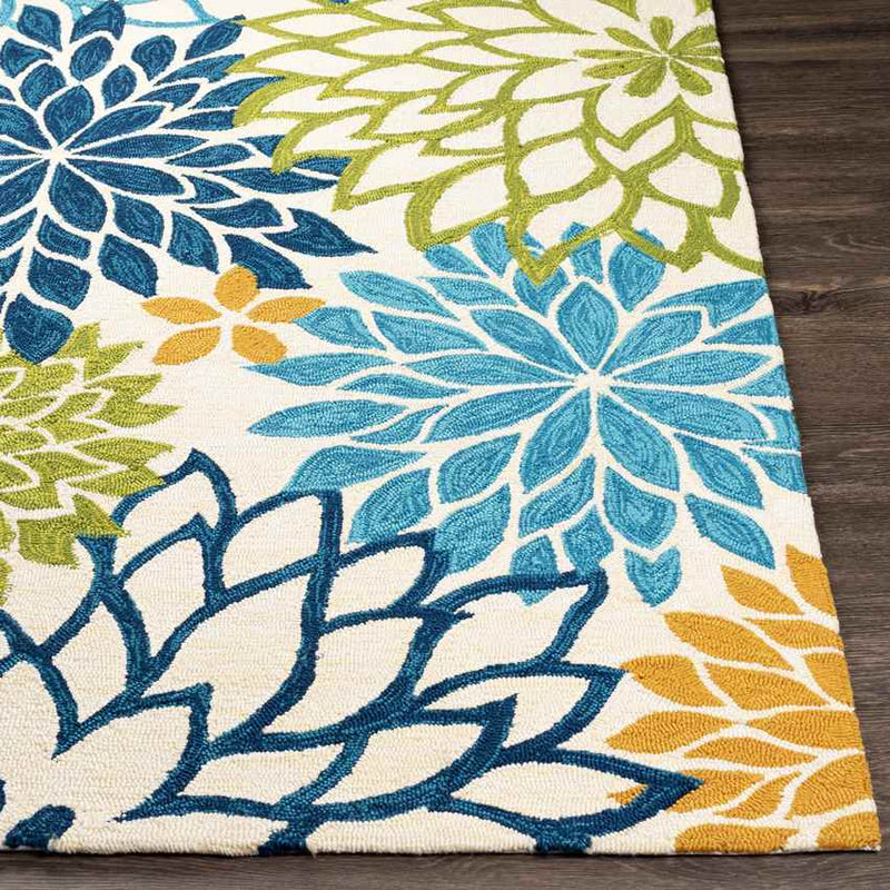 Schinnen Modern Blue Area Rug
