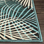 Sibbe Coastal Green Area Rug