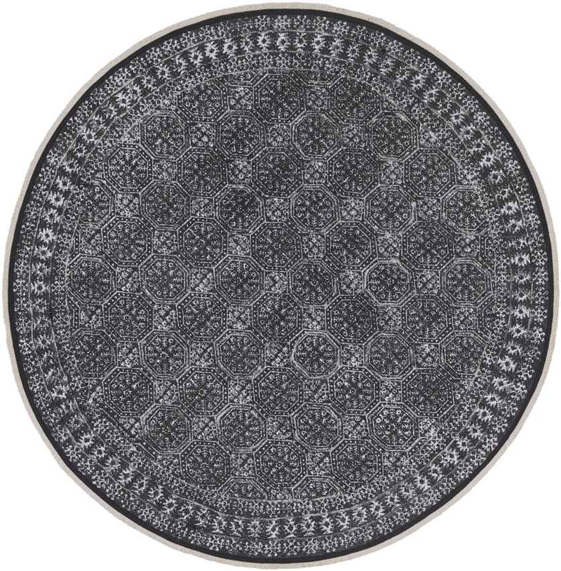 Smal Global Charcoal Area Rug