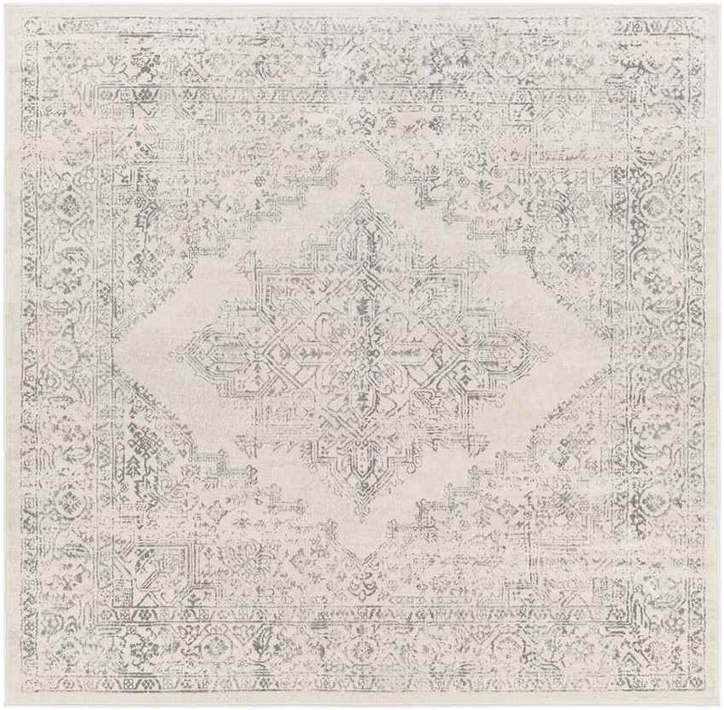 Ulvend Traditional Cream Area Rug