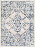 Ulvend Traditional Blue Area Rug