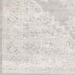Ulvend Traditional Grey Area Rug