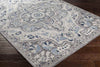 Vergelt Traditional Medium Gray Area Rug