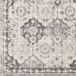 Viel Traditional Grey Area Rug