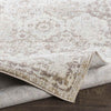 Viel Traditional Cream Area Rug