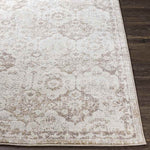 Viel Traditional Cream Area Rug