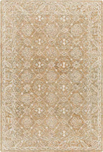 Wieen Traditional Yellow Area Rug