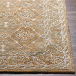 Wieen Traditional Yellow Area Rug