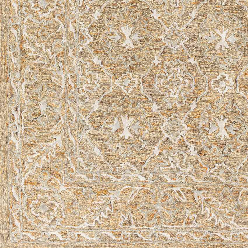Wieen Traditional Yellow Area Rug