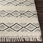 Worschach Global Black Area Rug