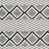 Worschach Global Black Area Rug