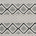 Worschach Global Black Area Rug