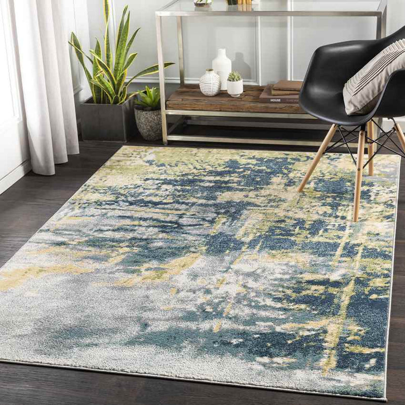 Wolder Modern Yellow Area Rug