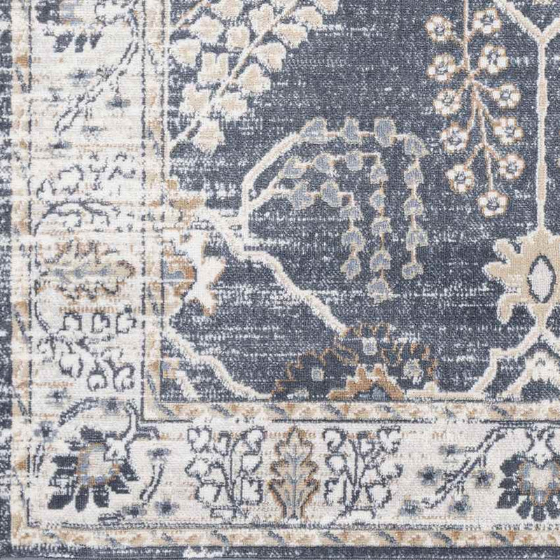 Beswerd Traditional Camel Area Rug
