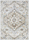 Baflo Traditional Tan Area Rug