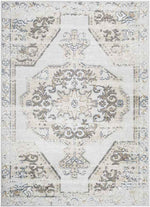 Bakkerom Traditional White Area Rug