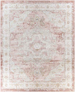 Bethlehem Traditional White Area Rug