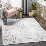 Beswerd Traditional Brown Area Rug