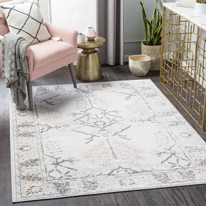 Beswerd Traditional Brown Area Rug