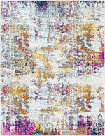 Leah Modern Medium Gray Area Rug