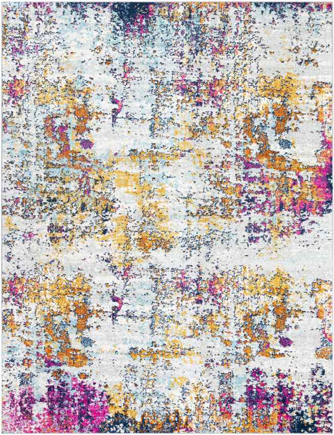 Leah Modern Medium Gray Area Rug