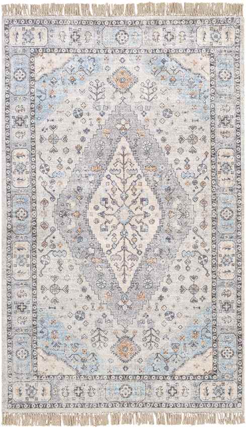 Briltil Traditional Taupe Area Rug