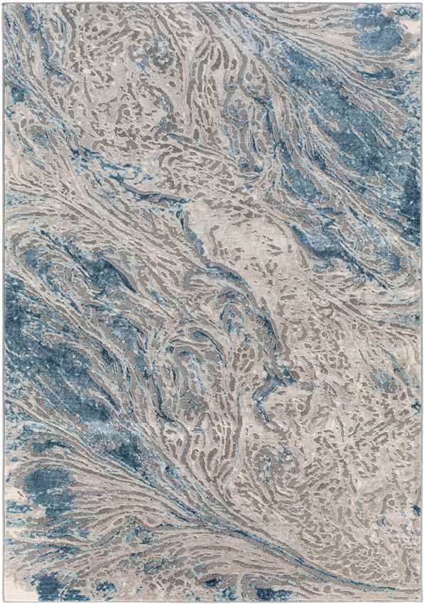 Eenrum Modern Teal Area Rug