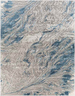 Eenrum Modern Teal Area Rug