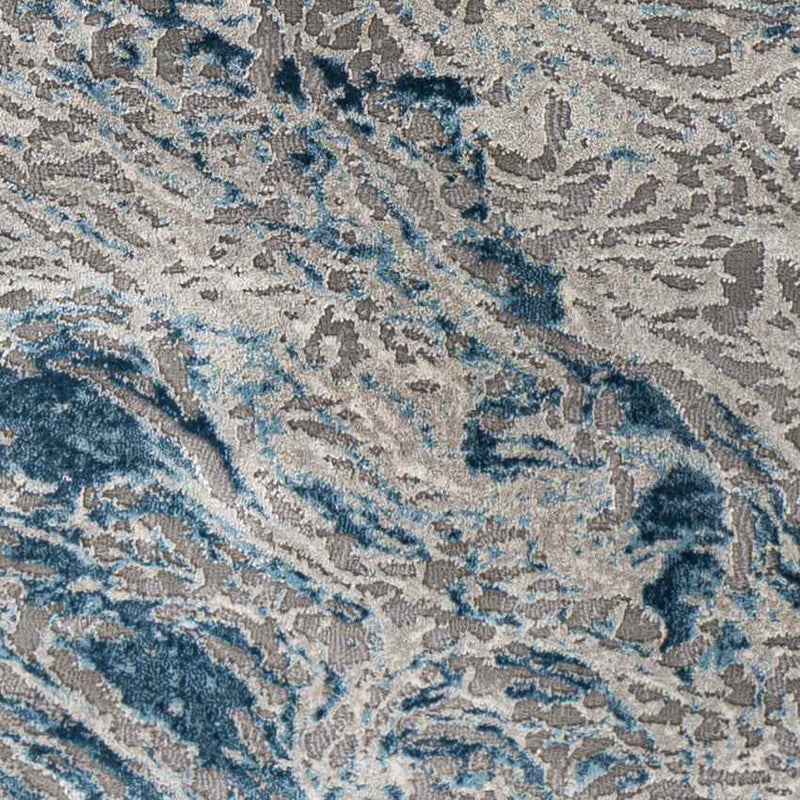 Eenrum Modern Teal Area Rug