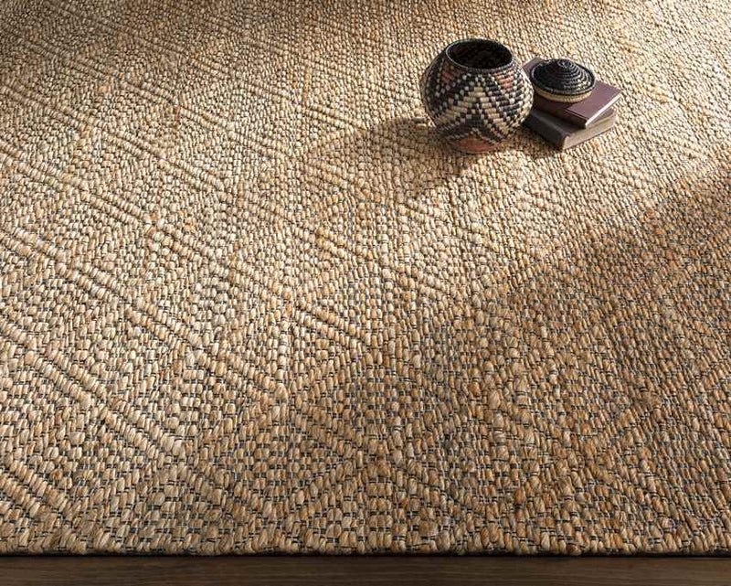 Ewer Modern Camel Area Rug