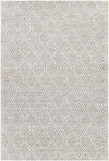 Ewer Modern White Area Rug