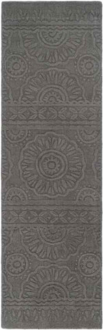 Harpel Modern Charcoal Area Rug