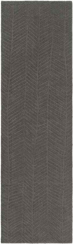 Hebrecht Modern Charcoal Area Rug