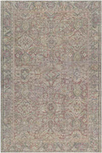 Hoogkerk Traditional Olive Area Rug
