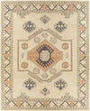 Korhorn Traditional Camel Area Rug